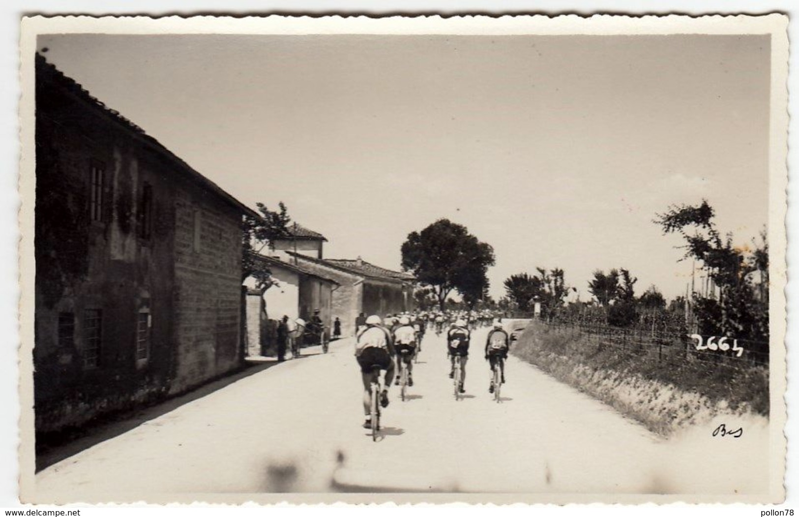 FOTOGRAFIA - CICLISMO - GARA CICLISTICA - 1933 - LUOGO DA CLASSIFICARE - Vedi Retro - Ciclismo