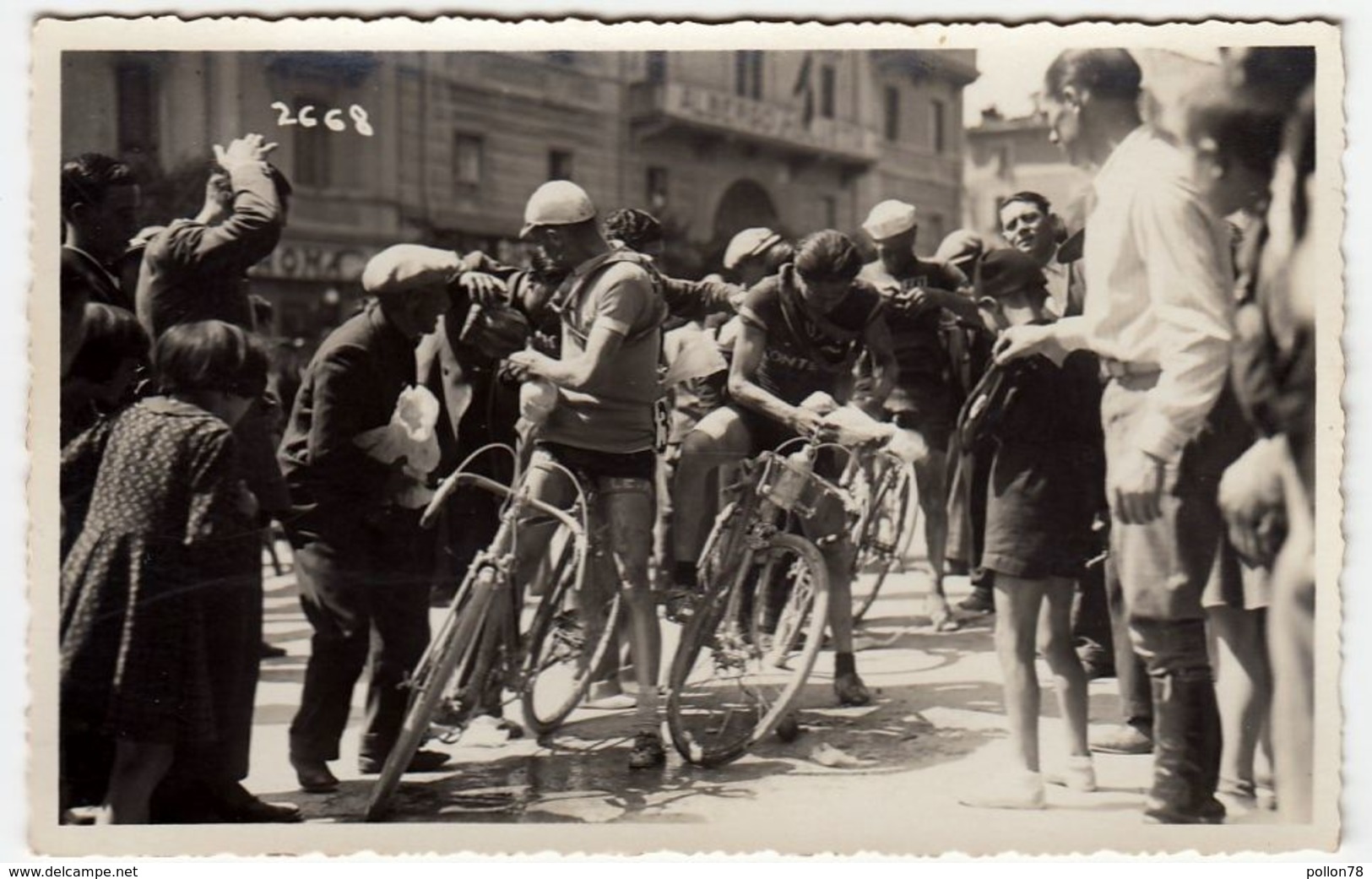 FOTOGRAFIA - CICLISMO - GARA CICLISTICA - 1933 - LUOGO DA CLASSIFICARE - Vedi Retro - Ciclismo