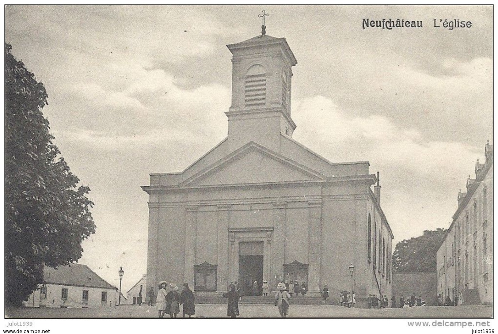 NEUFCHATEAU ..--   Eglise . 1912? Vers BERTRIX ( Mr Léon JOSEPH ) . Voir Verso . - Neufchâteau