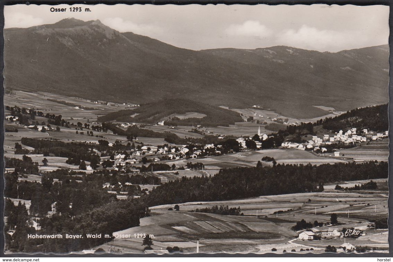 D-93480 Hohenwarth Bei Kötzting (Bayer.Wald) - Panorama Mit Osser - Cham