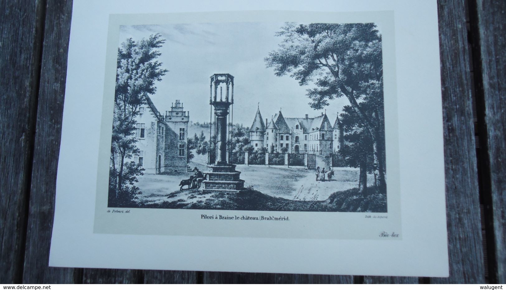 Reproduction - Braine Le Château - - Estampes & Gravures