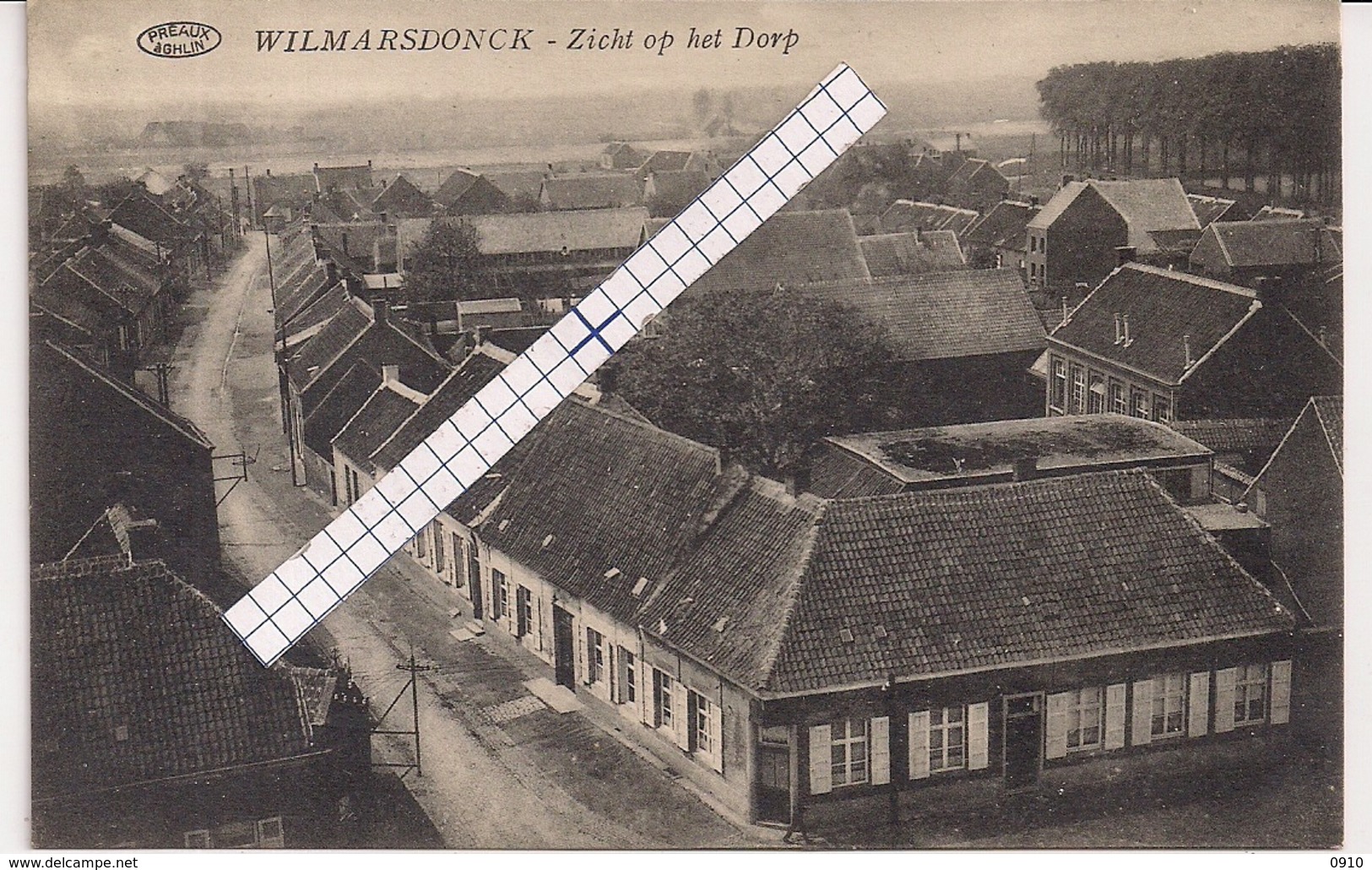 WILMARDSDONCK-ANTWERPEN"ZICHT OP HET DORP VAN UIT DE TOREN ST.LAURENTIUSKERK"UITG.GIJS VAN BOUWEL - Antwerpen