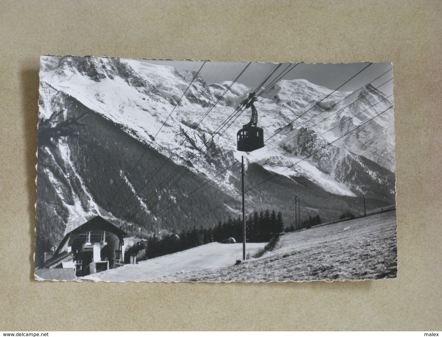 Au Pays Du Mont Blanc / La Gare De Départ Du Téléférique De CHAMONIX Plan Praz , Le Brévent Photo ROSSAT MIGNOD - Chamonix-Mont-Blanc