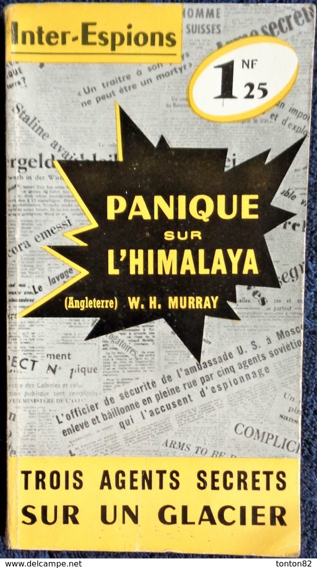 Inter-Espions  N° 23 - Panique Sur L'Himalaya - W.H. Murray - Presses Internationales  . - Other & Unclassified