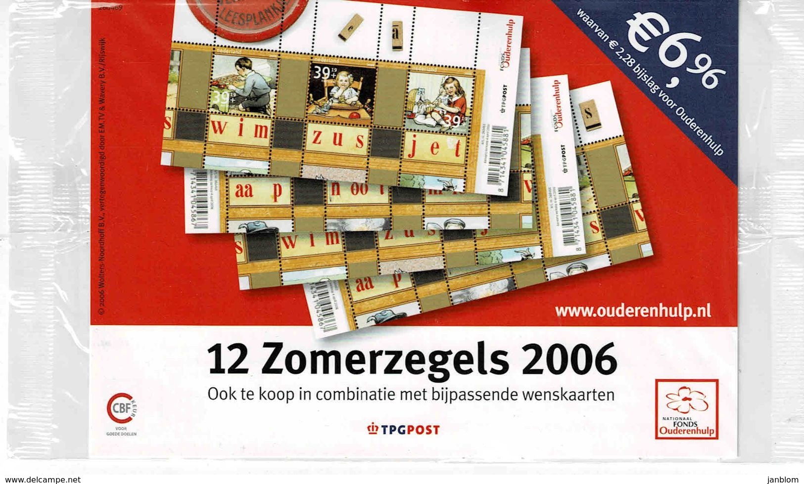 2006  Zomerzegels 5 Vellen In Toonbankverpakking  MNH - Unused Stamps