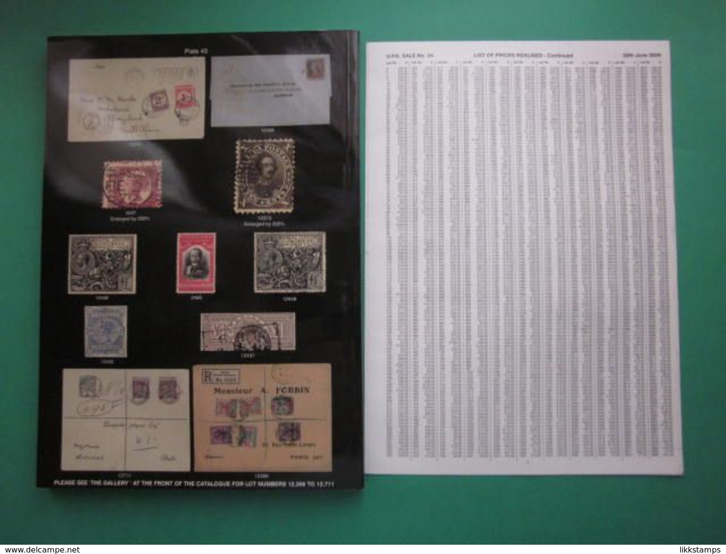 UNIVERSAL PHILATELIC AUCTIONS CATALOGUE FOR SALE No.34 TUESDAY 30th JUNE 2009 #L0190 - Catálogos De Casas De Ventas