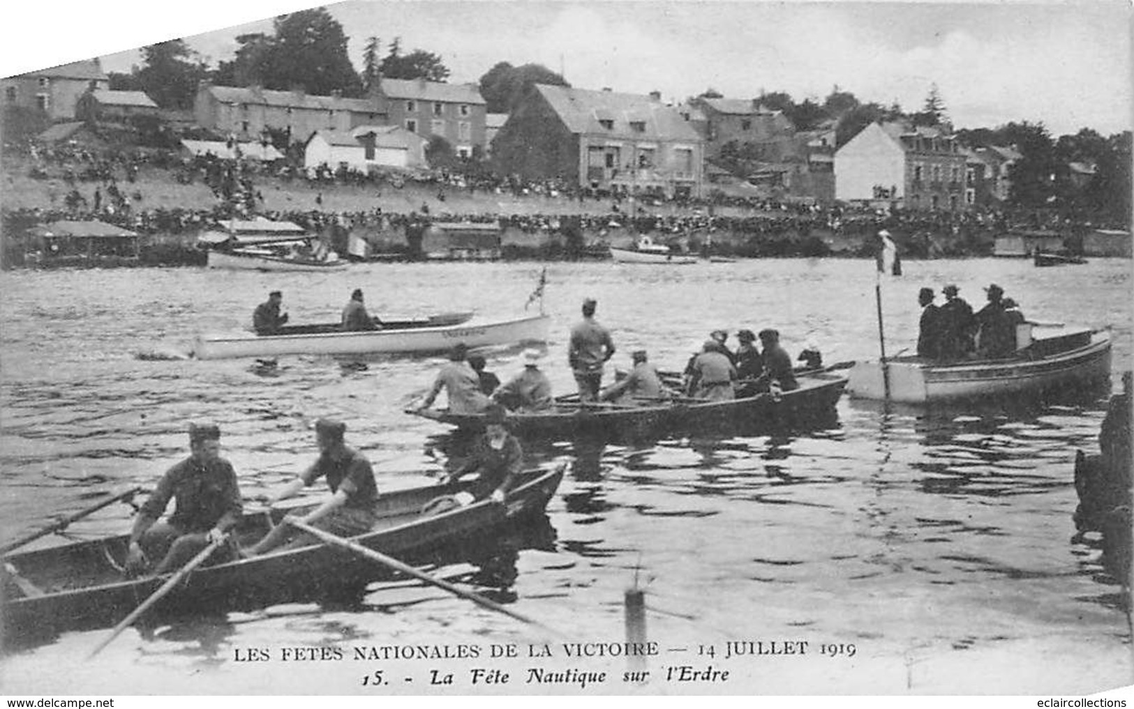 Thème Sport Nautique:   :     Course De Canot A Moteur.La Fête Nautique Sur L'Erdre      (voir Scan) - Sonstige & Ohne Zuordnung