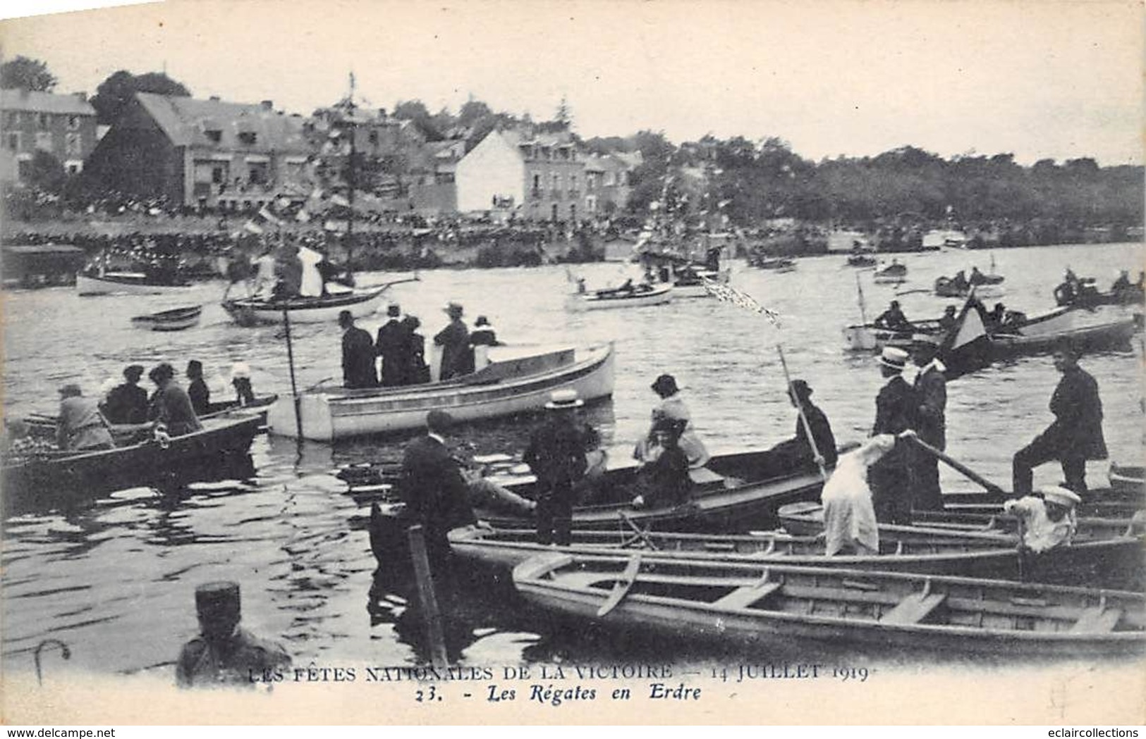 Thème Sport Nautique:   :     Course De Canot A Moteur    .Les Régates En Erdre      (voir Scan) - Autres & Non Classés