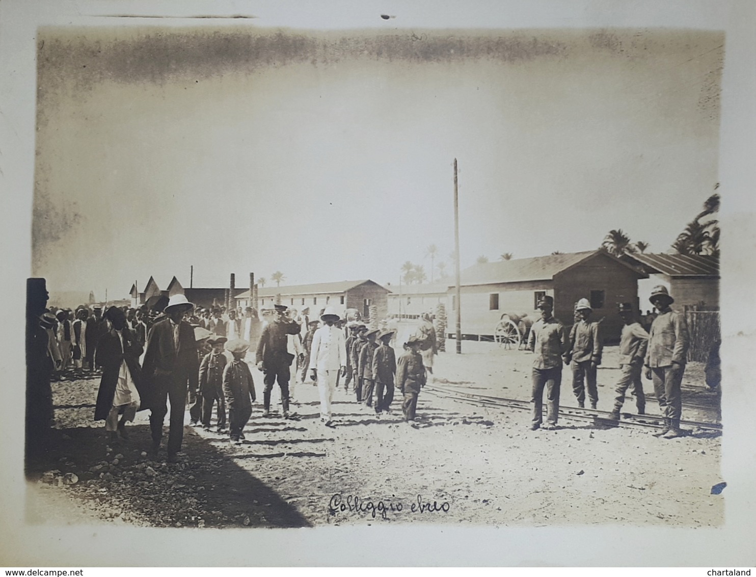 Fotografia - Guerra Libia - Colleggio Ebreo - 1912 Ca. - Guerre, Militaire