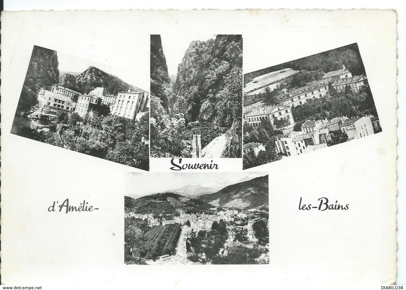 AMÉLIE -LES-BAINS   (  PYRÉNÉES ORIENTALES ) .... SOUVENIR......MULTI-VUES - Gruss Aus.../ Gruesse Aus...