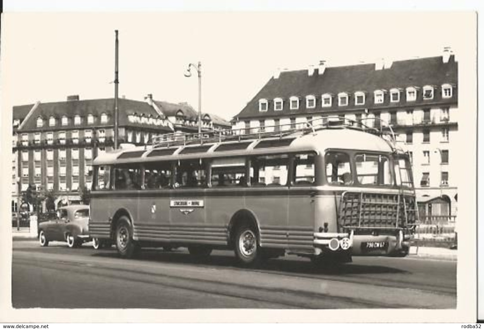 Photo - Bus à Strasbourg En Gros Plan - Superbe Photo Animée - Automobiles