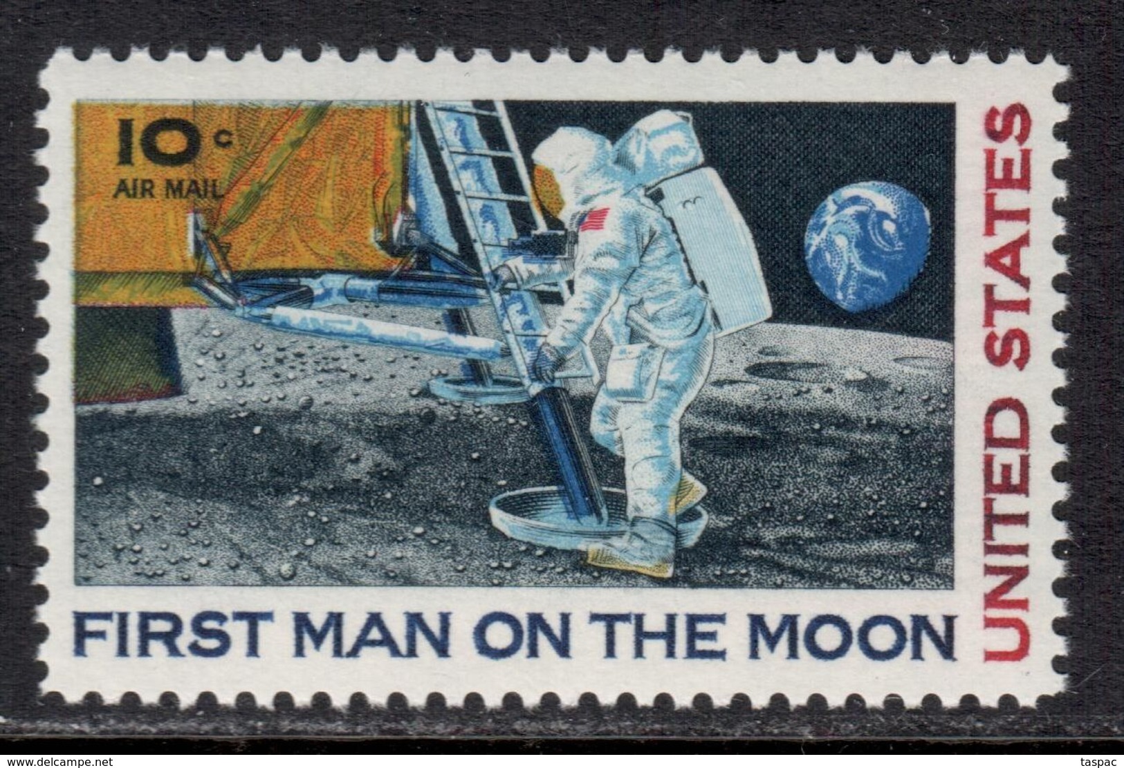 United States 1969 Mi# 990 ** MNH - First Man On The Moon / Space - United States