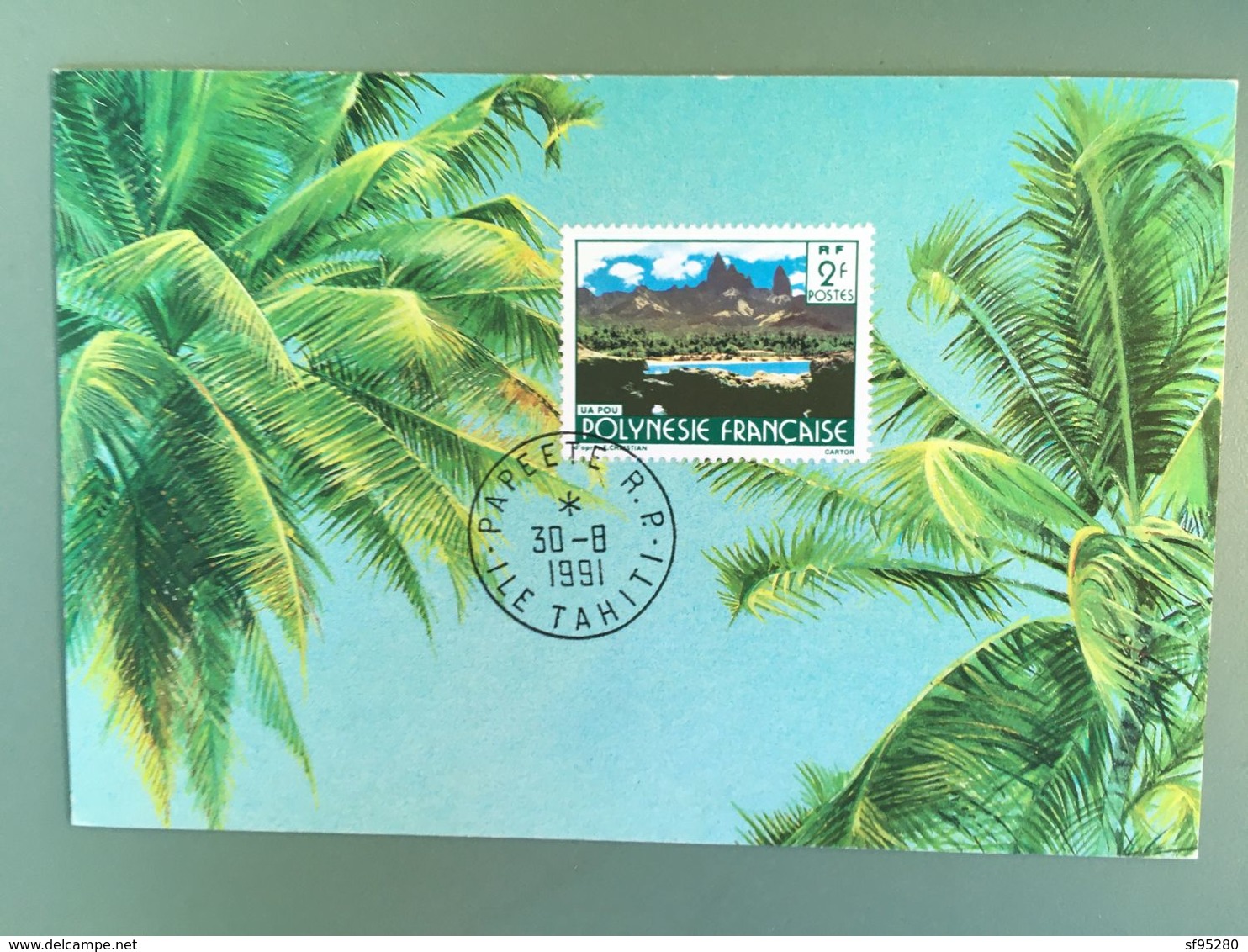 POLYNESIE FRANCAISE 1991 - Tarjetas – Máxima