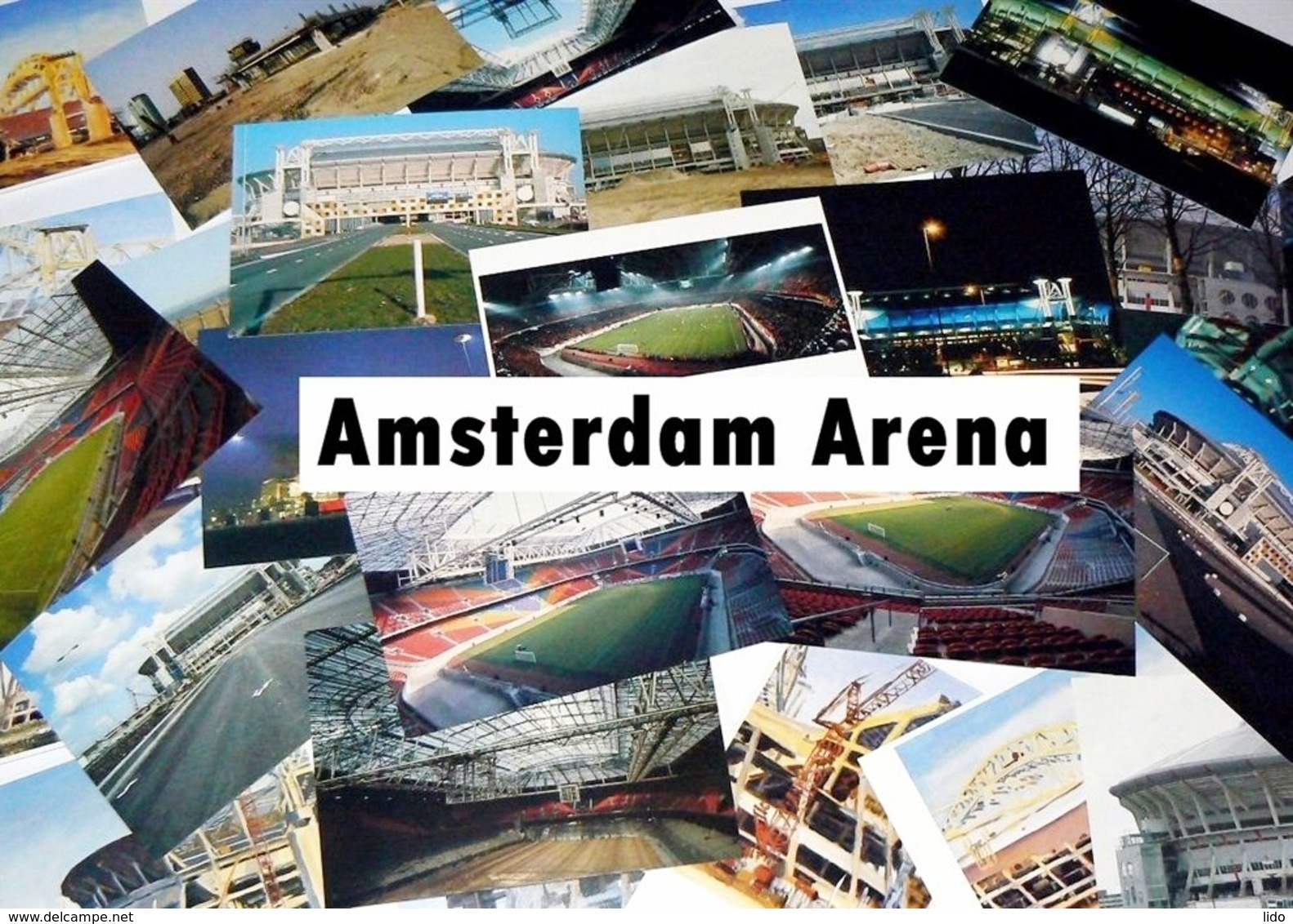 27x AMESTERDAM JOHAN CRUIJFF ARENA STADIUM STADE ESTADIO STADION STADIO POSTCARD ***RARE*** - Football