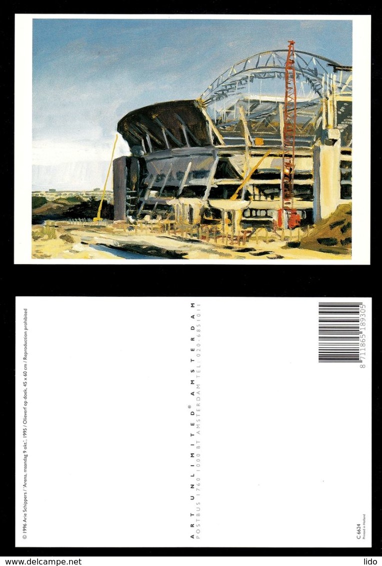 27x AMESTERDAM JOHAN CRUIJFF ARENA STADIUM STADE ESTADIO STADION STADIO POSTCARD ***RARE***