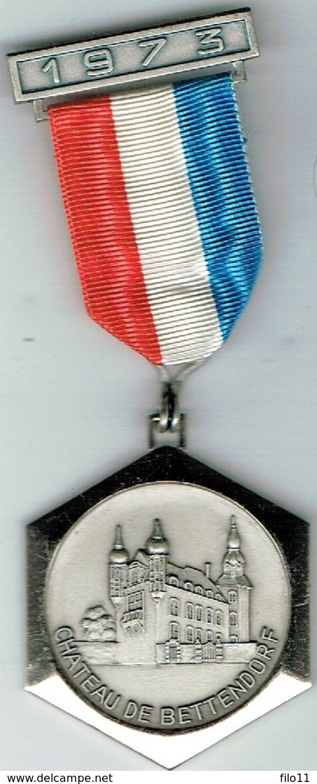 Luxembourg Médaille Chateau De Bettendorf. - Otros & Sin Clasificación