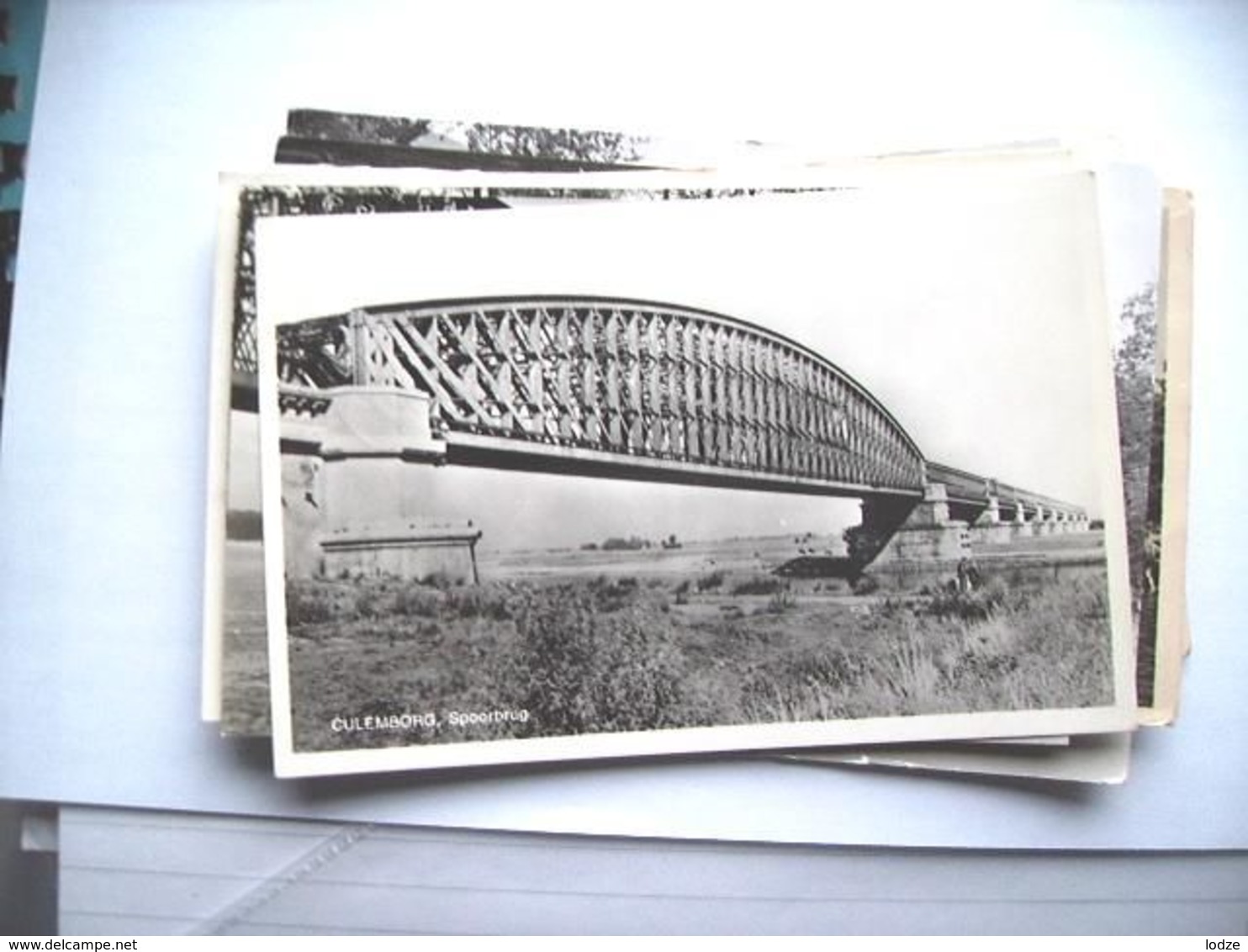 Nederland Holland Pays Bas Culemborg Met Spoorbrug In Zonlicht - Culemborg