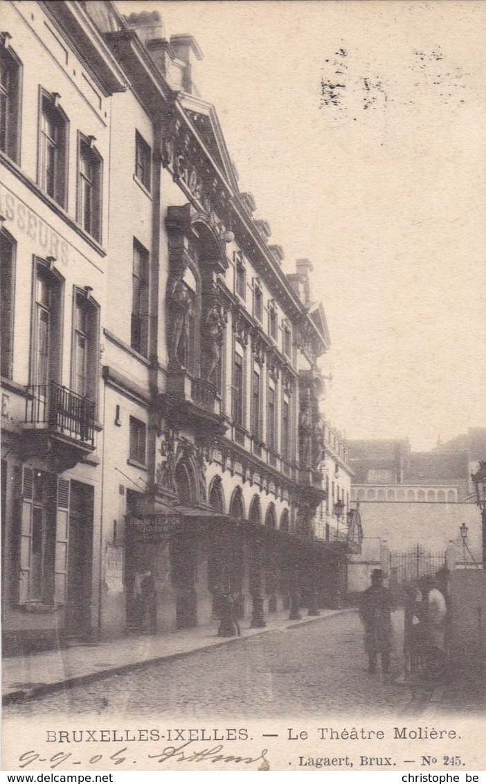 Bruxelles Ixelles, Le Theâtre Molière (pk69657) - Elsene - Ixelles