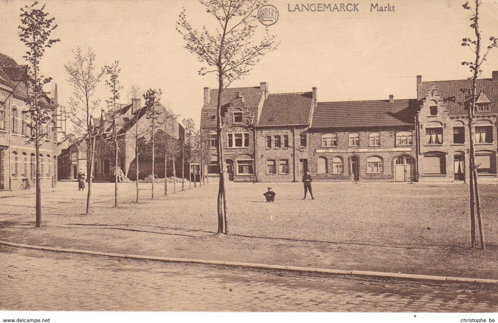 Langemark, Langemarck, Markt (pk69706) - Langemark-Poelkapelle