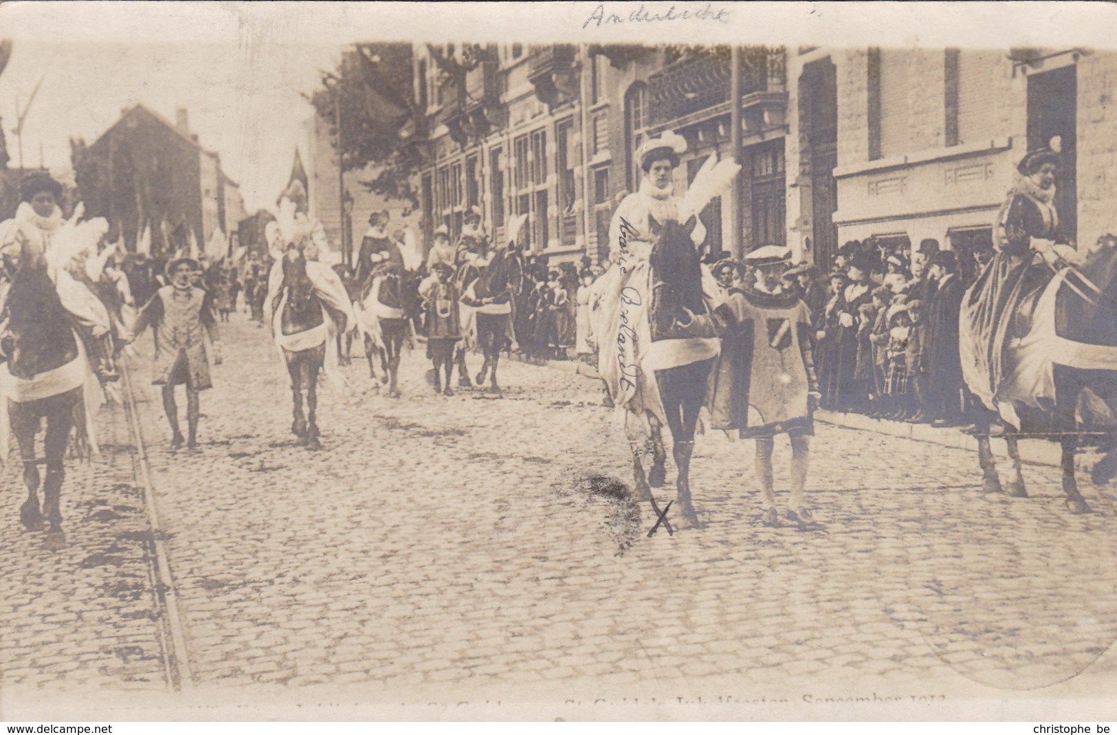 Bruxelles Anderlecht, Fotokaart, Carte Photo, Cortège (pk69716) - Anderlecht