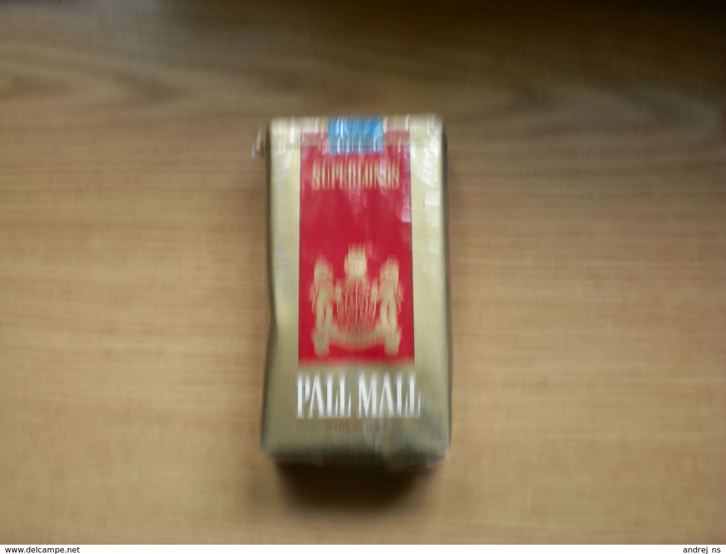 Full Tobacco Box Pall Mall Made In USA - Contenitori Di Tabacco (vuoti)