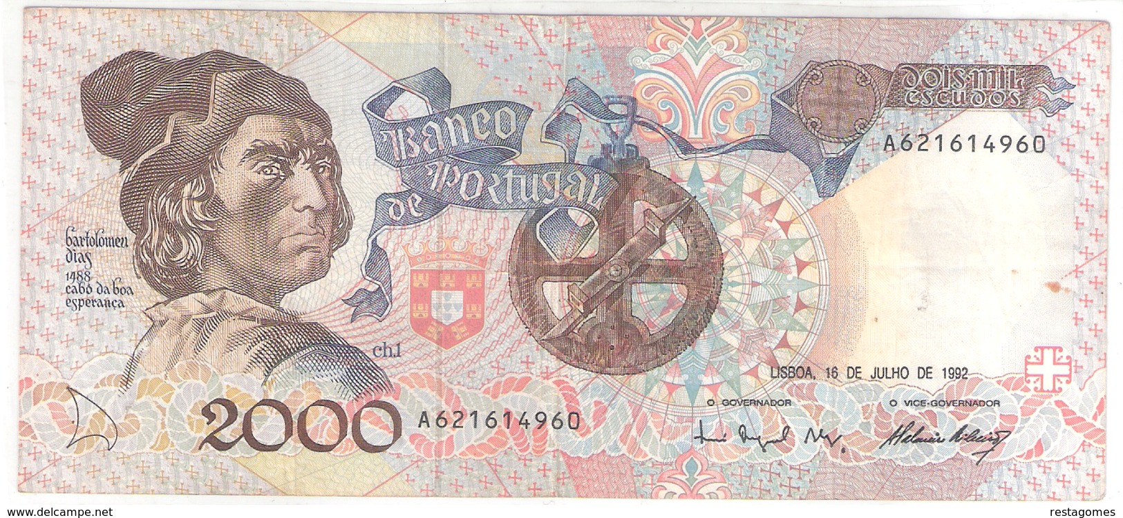 Portugal 2000 ESCUDOS 1992 - Portugal