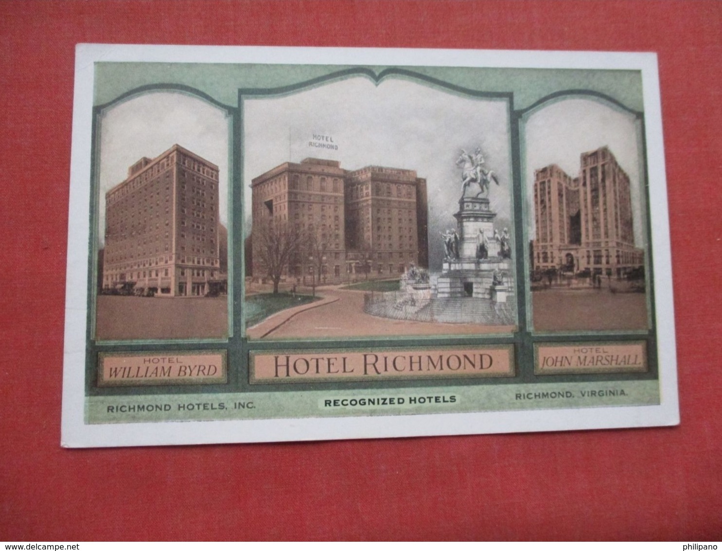 Hotel Richmond    Virginia > Richmond    Ref 4121 - Richmond