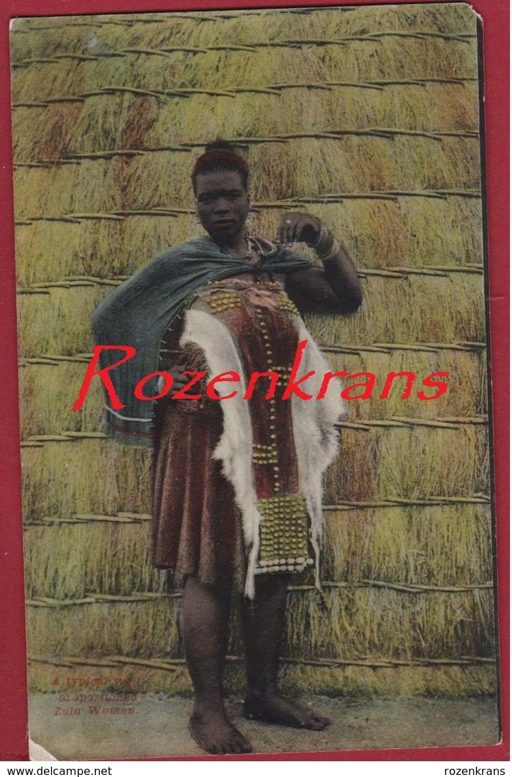 A Typical Well Proportioned Zulu Woman Native Femme Afrique Ethnique Ethnic South Africa Zuid Afrika Du Sud - Südafrika