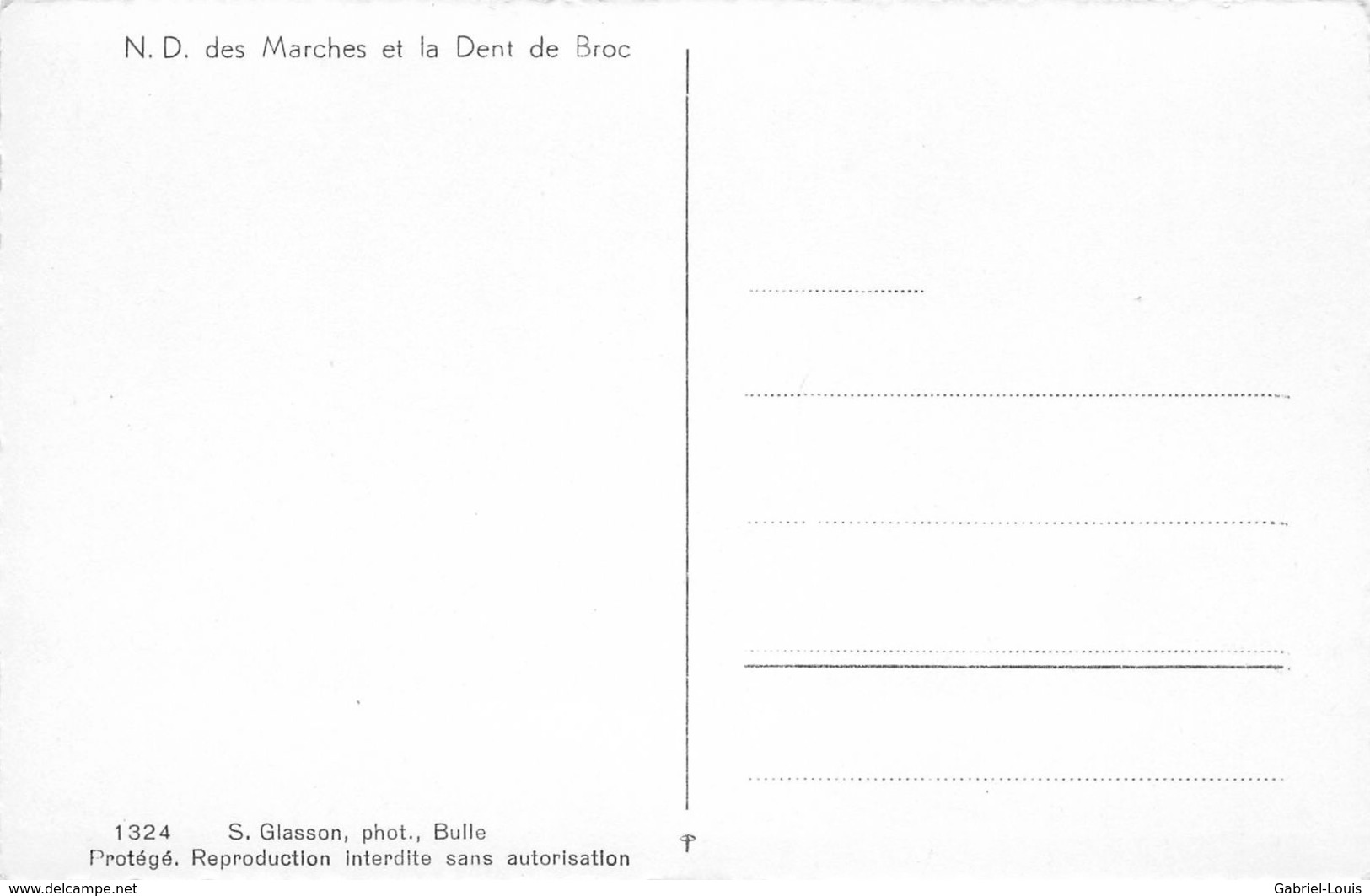 N.D. Des Marches Et La Dent De Broc - Broc