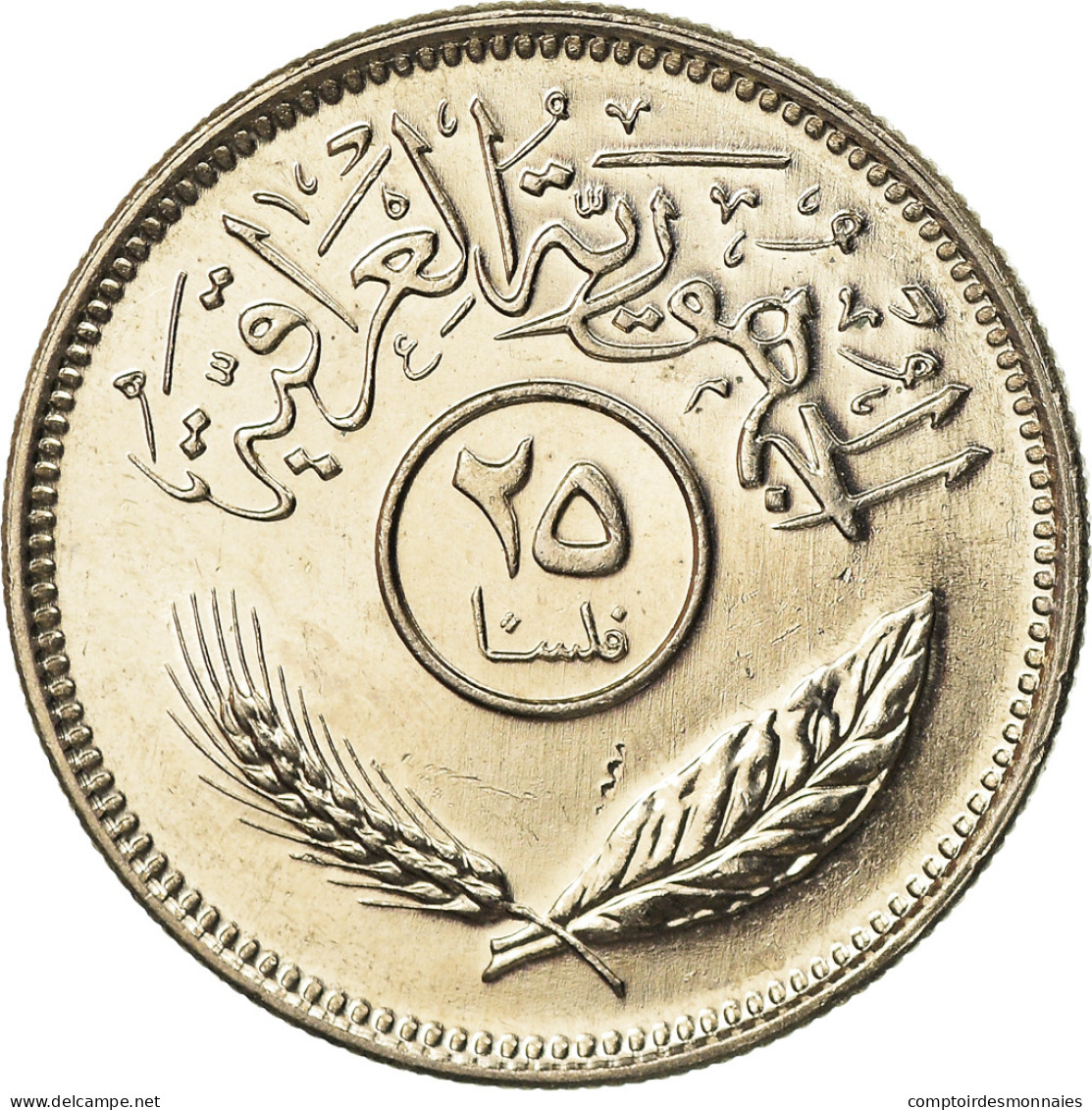 Monnaie, Iraq, 25 Fils, 1981, SPL, Copper-nickel, KM:127 - Irak