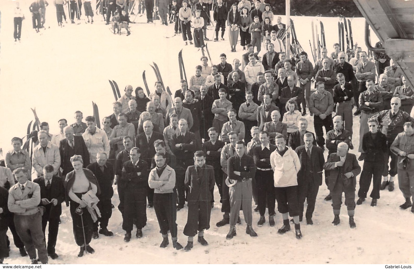 La Schiaz - Le 4.01.42 - Inauguration Du Monte-pente - La Chia - Bulle Tour-de-Trème - Bulle