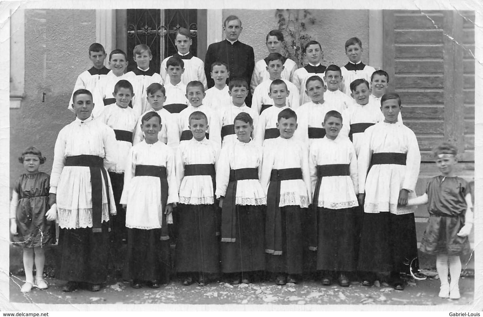 Bulle Procession De La Fête-Dieu 1934 - Bulle