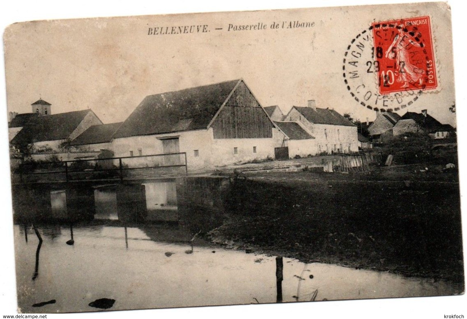 Belleneuve 1912 - Passerelle De L'Albane - Other & Unclassified