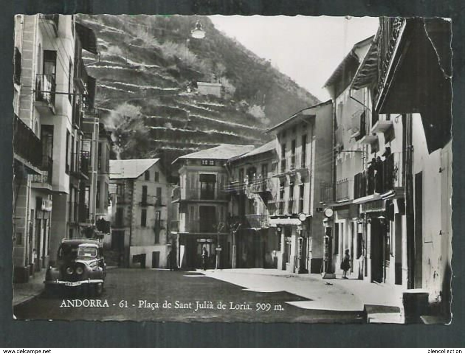 Andorre. Plaça De Sant Julia De Loria Avec Oblitération Soldeu - Andorra