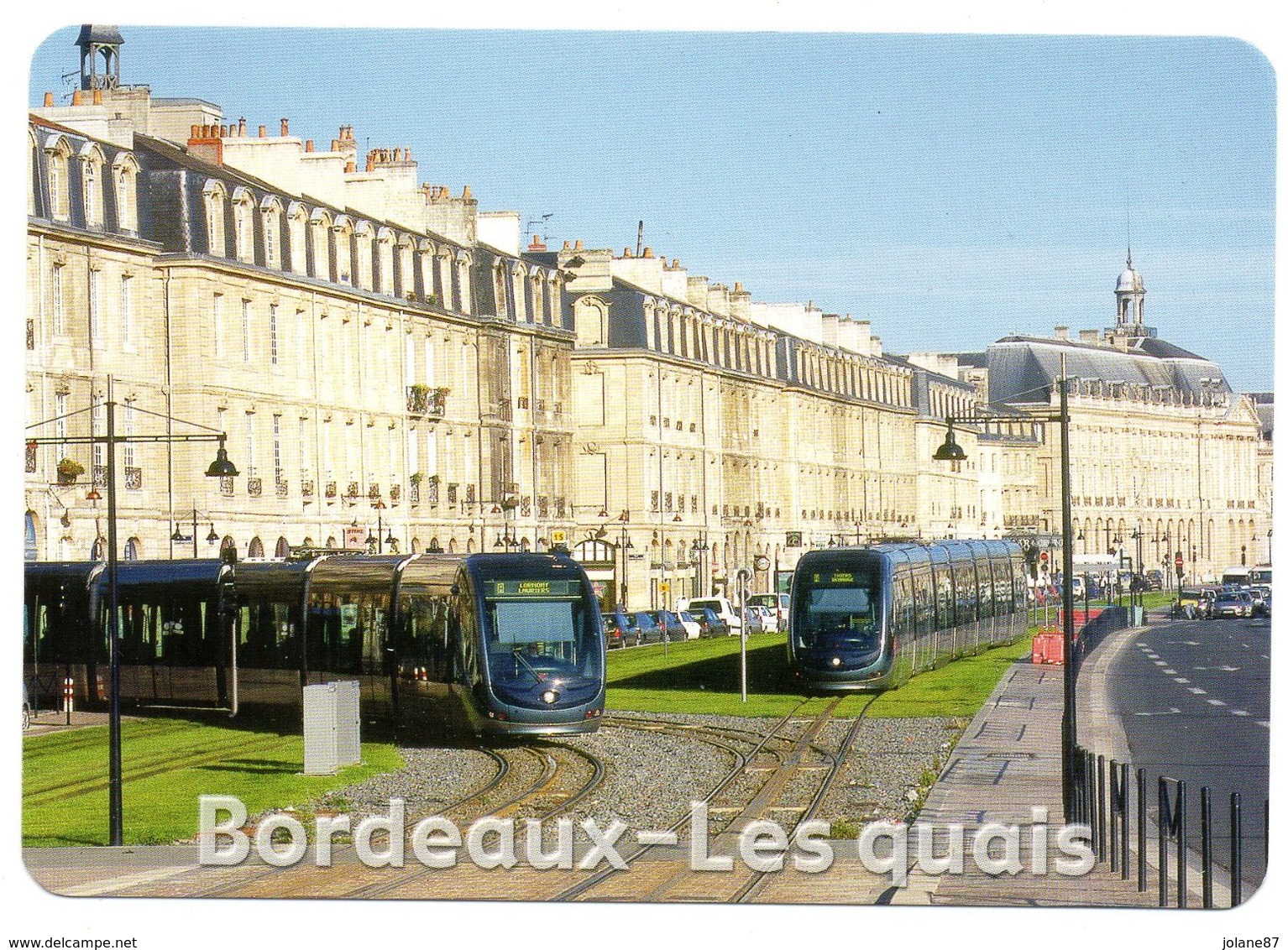 CPM     33     BORDEAUX   -  TRAMWAYS  -    LES QUAIS - Tram