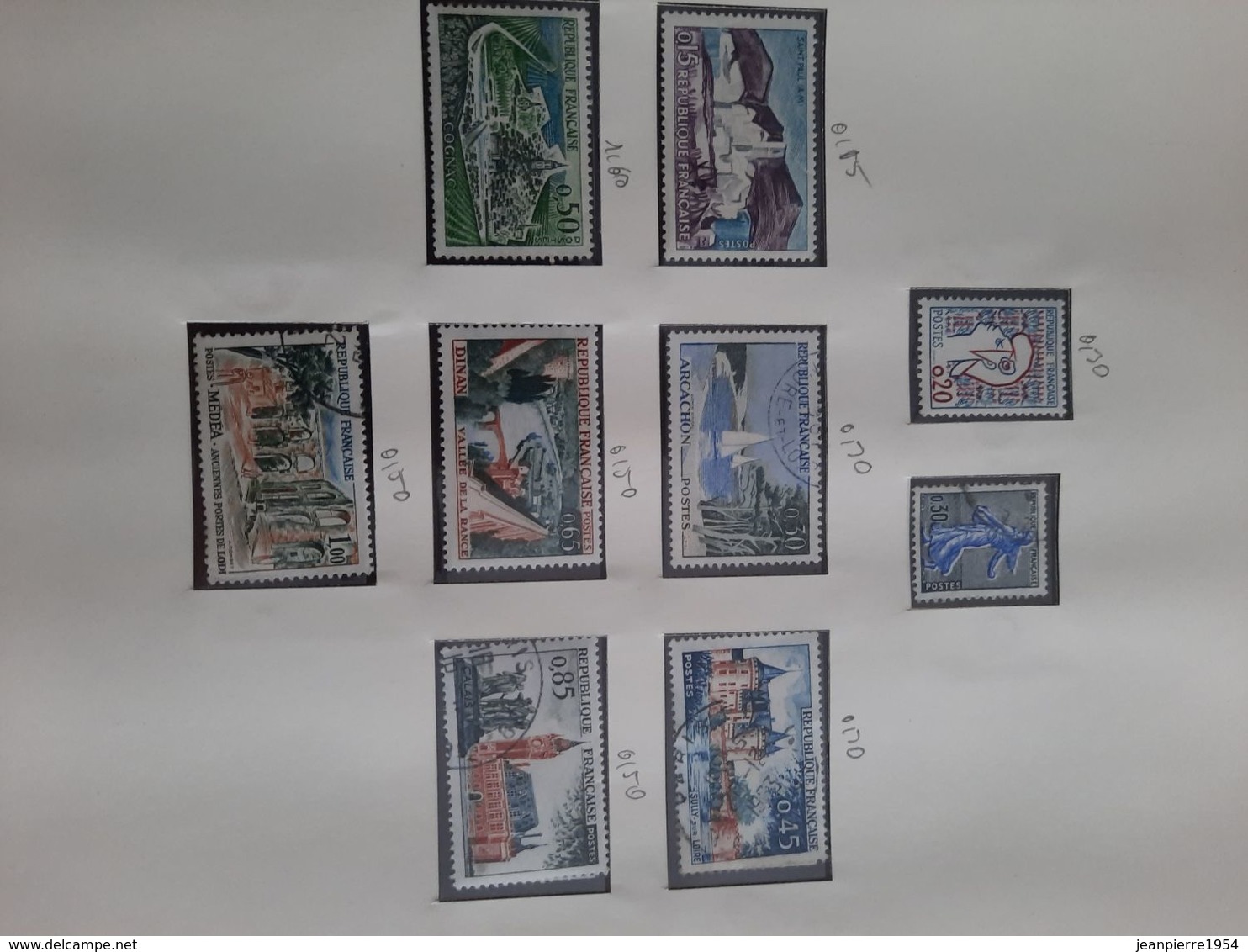 album timbres timbres français neuf et oblitere