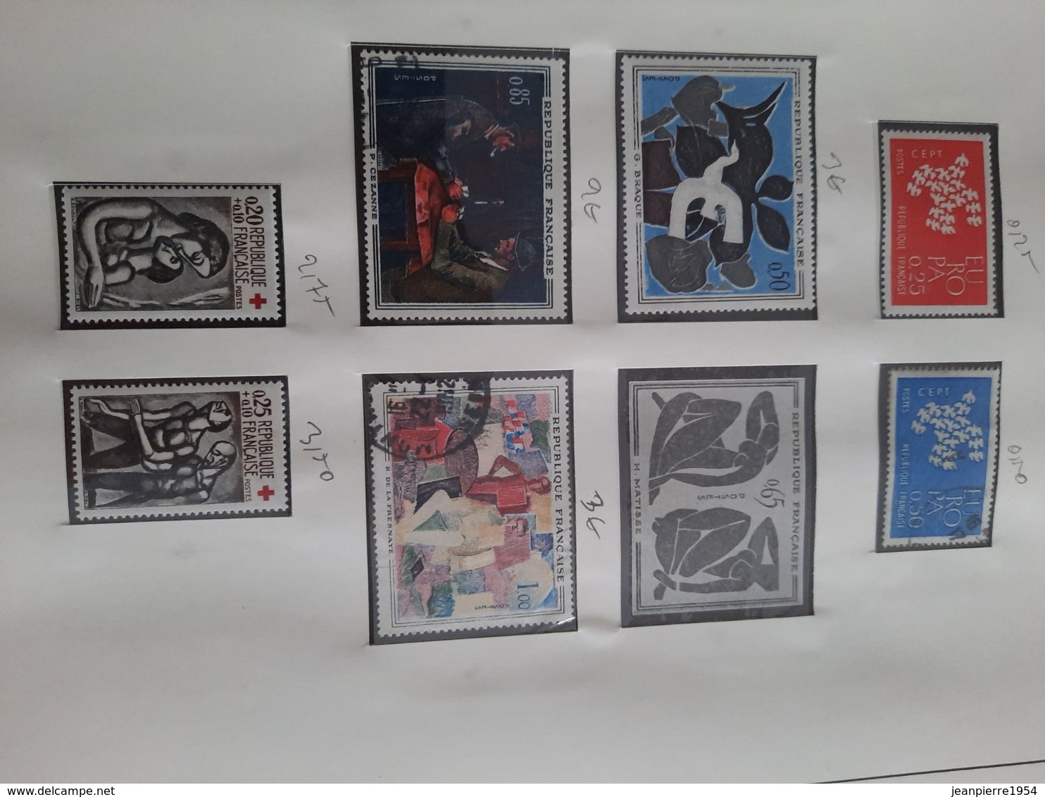 album timbres timbres français neuf et oblitere