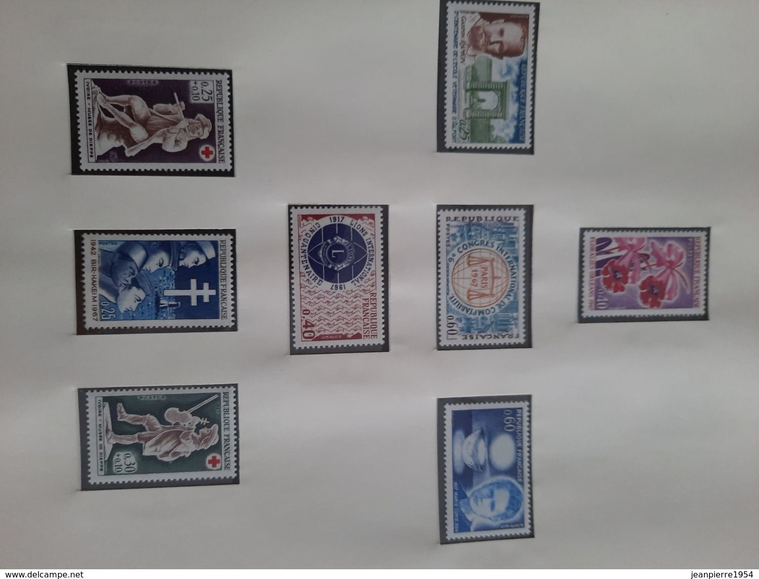 album timbres timbres français neuf et oblitere