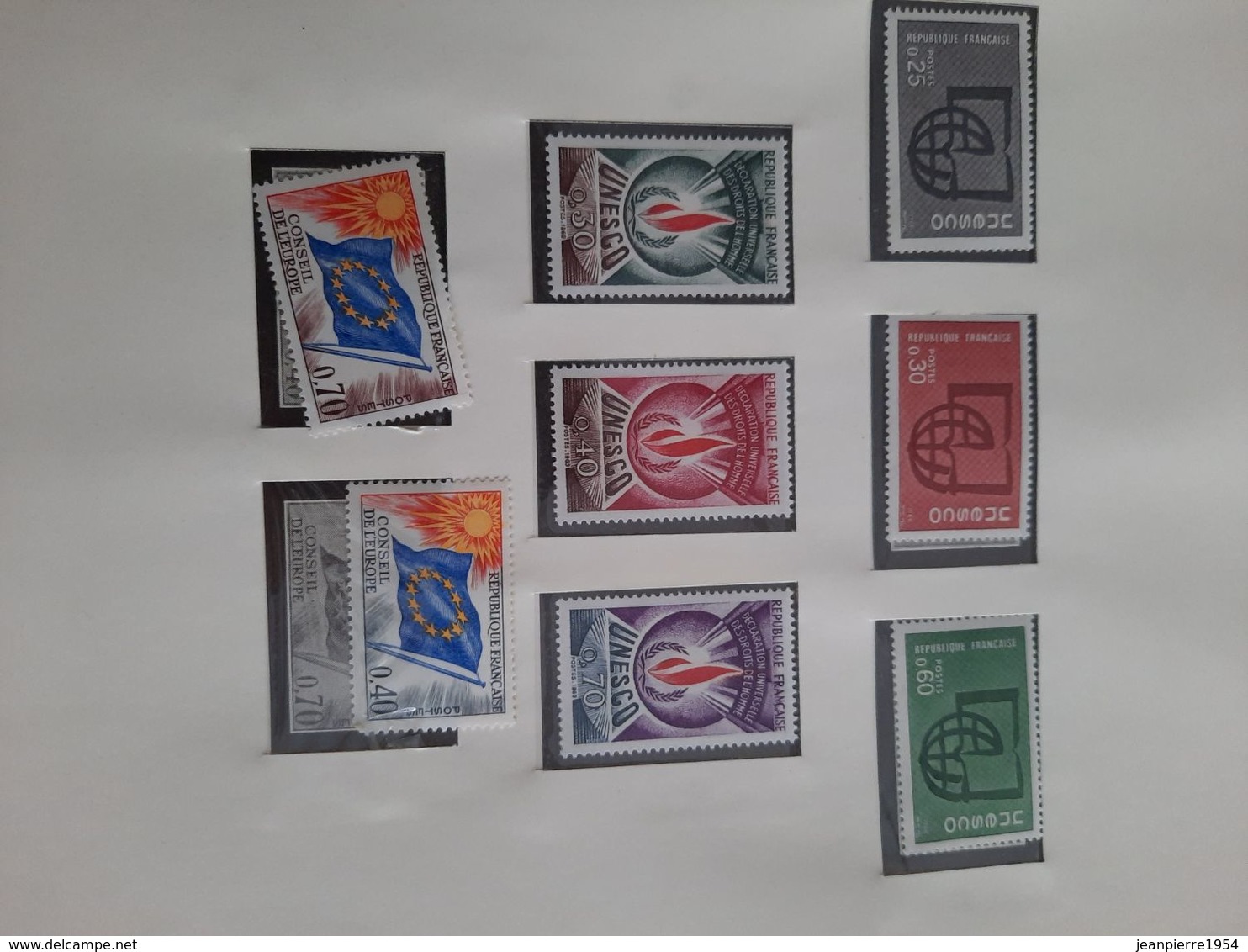 album timbres timbres français neuf et oblitere