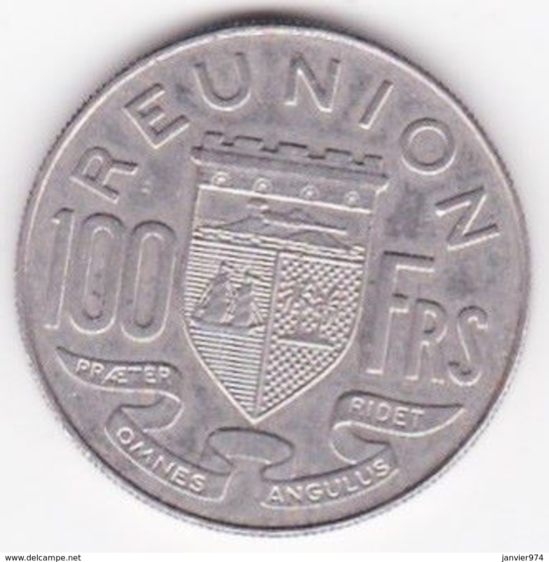 ILE DE LA REUNION. 100 FRANCS 1972 - Reunión