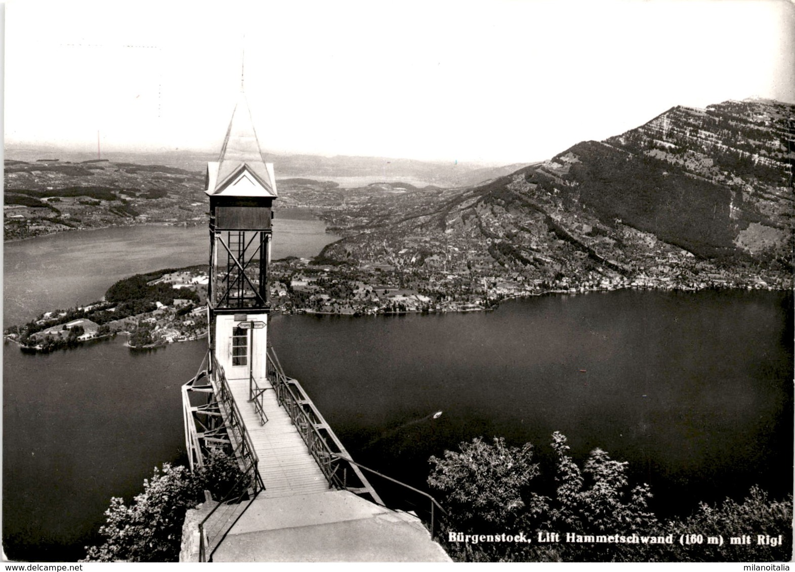 Bürgenstock - Lift Hammetschwand Mit Rigi (8546) - Autres & Non Classés