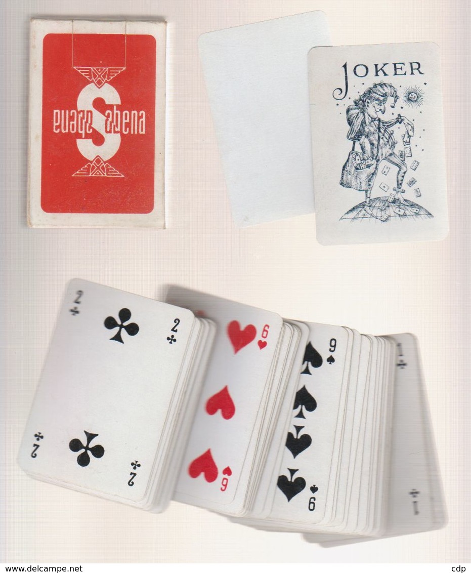 Jeu De Cartes SABENA - 54 Cartas