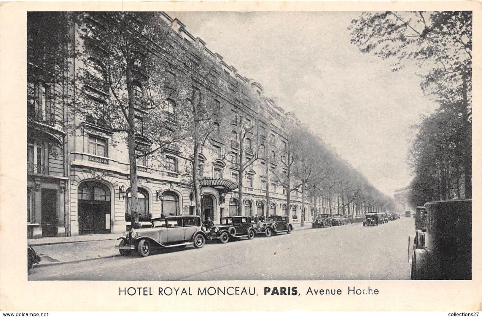 PARIS-75016-HÔTEL ROYAL MONCEAU, AVENUE HOCHE - Arrondissement: 16