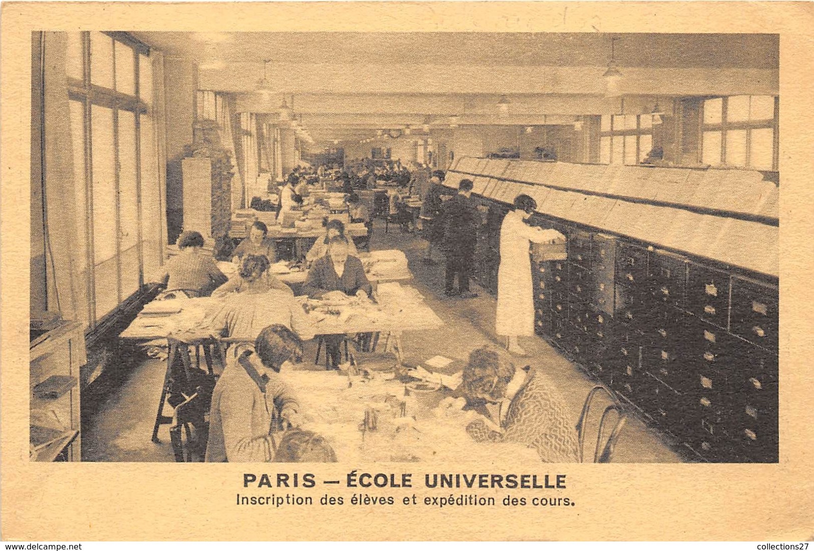 PARIS-75016- ECOLE UNIVERSELLE - INSCRIPTION DES ELEVES ET EXPEDITION DES COURS, 59 BLD EXELMANS - Arrondissement: 16