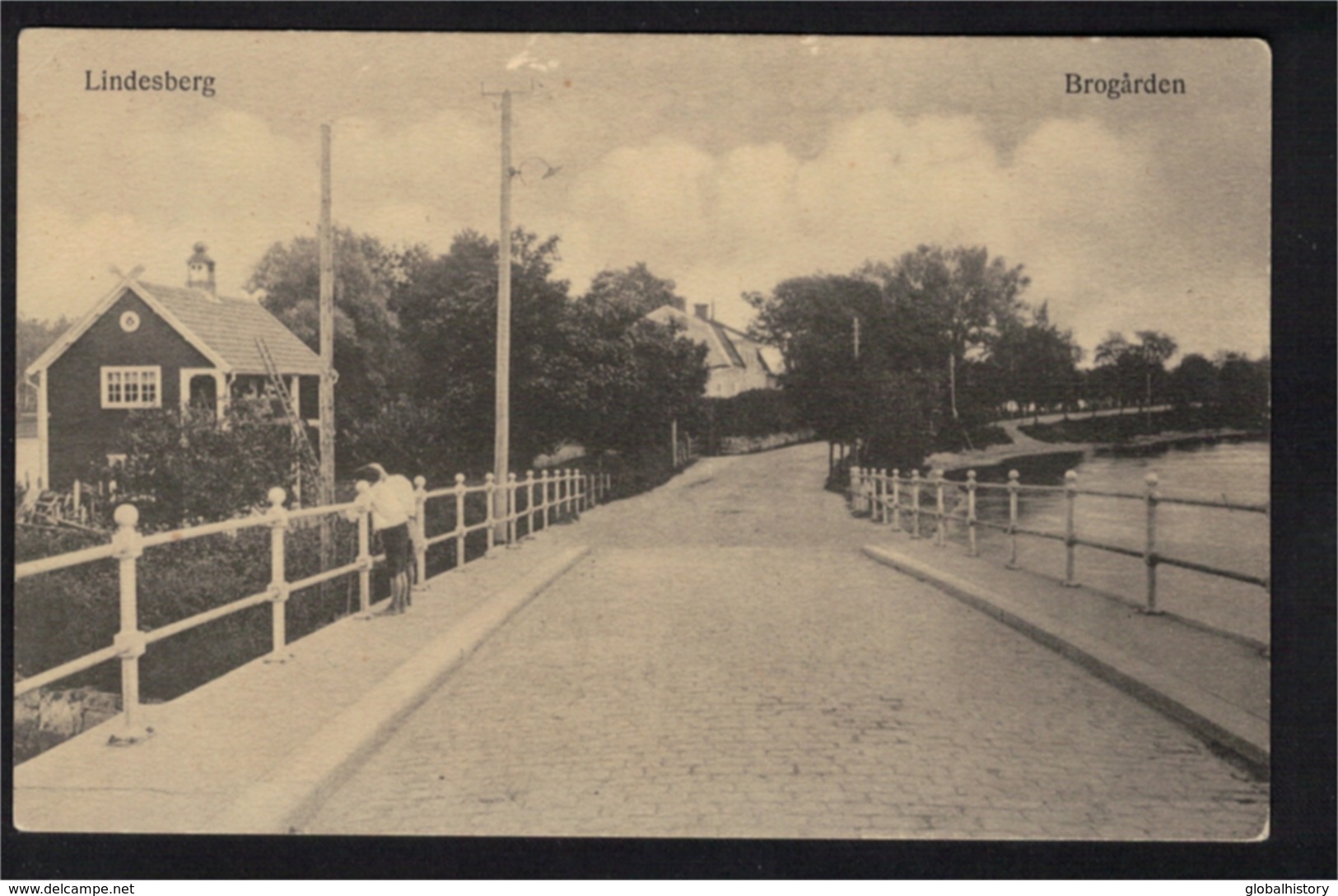 DF2416 - LINDESBERG - BROGARDEN - VIEW ON A BRIDGE - Zweden