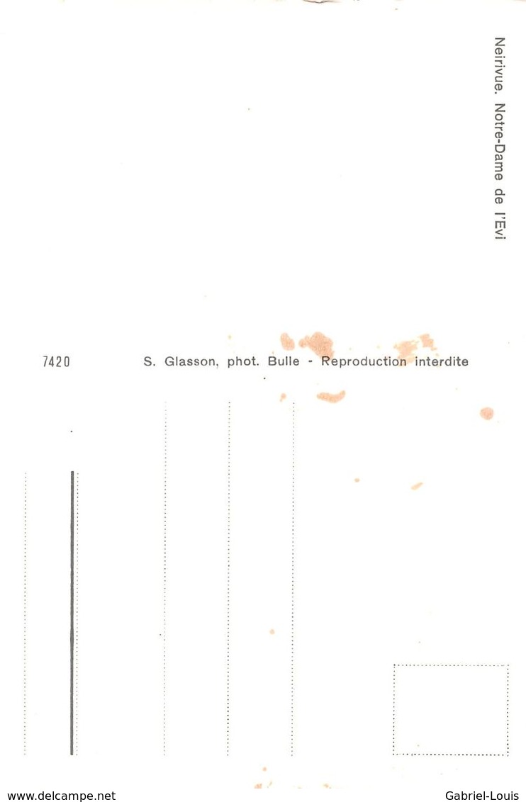 Neirivue - Notre Dame De L'Evi (10 X 15 Cm) - Neirivue