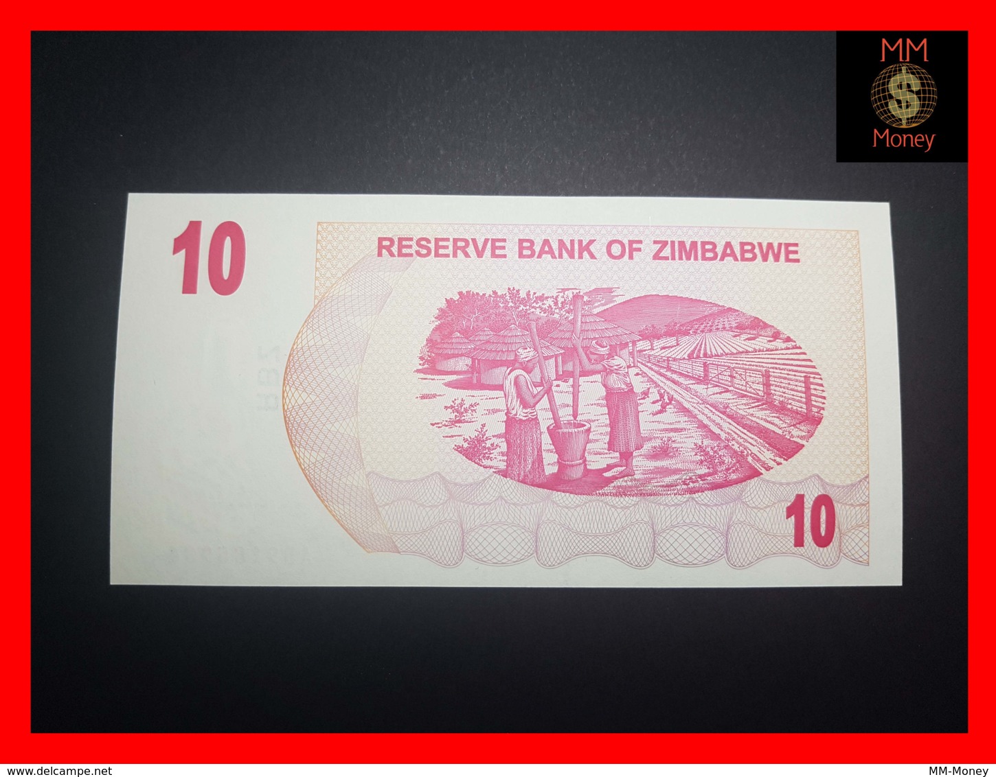 ZIMBABWE 10 $ 1.8.2006  P. 39  UNC - Zimbabwe