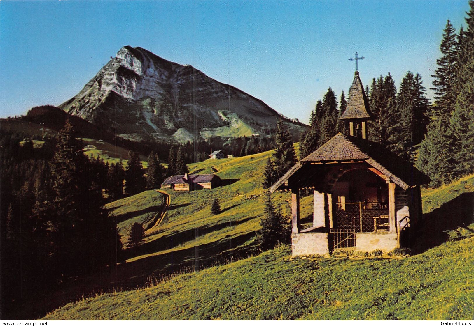 Chapelle N.-D Des Clés Et Le Moléson (10 X 15 Cm) - Chapelle