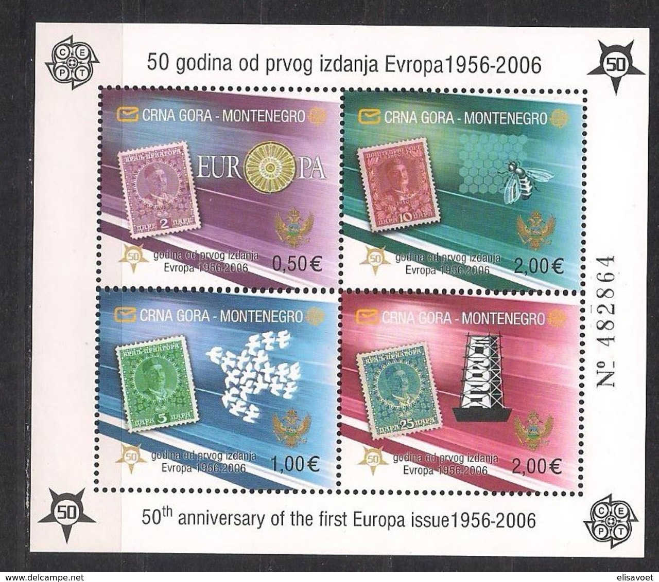 Monténégro 2006 Yvertn° Bloc 2 *** MNH Cote 25,00 Euro - Montenegro