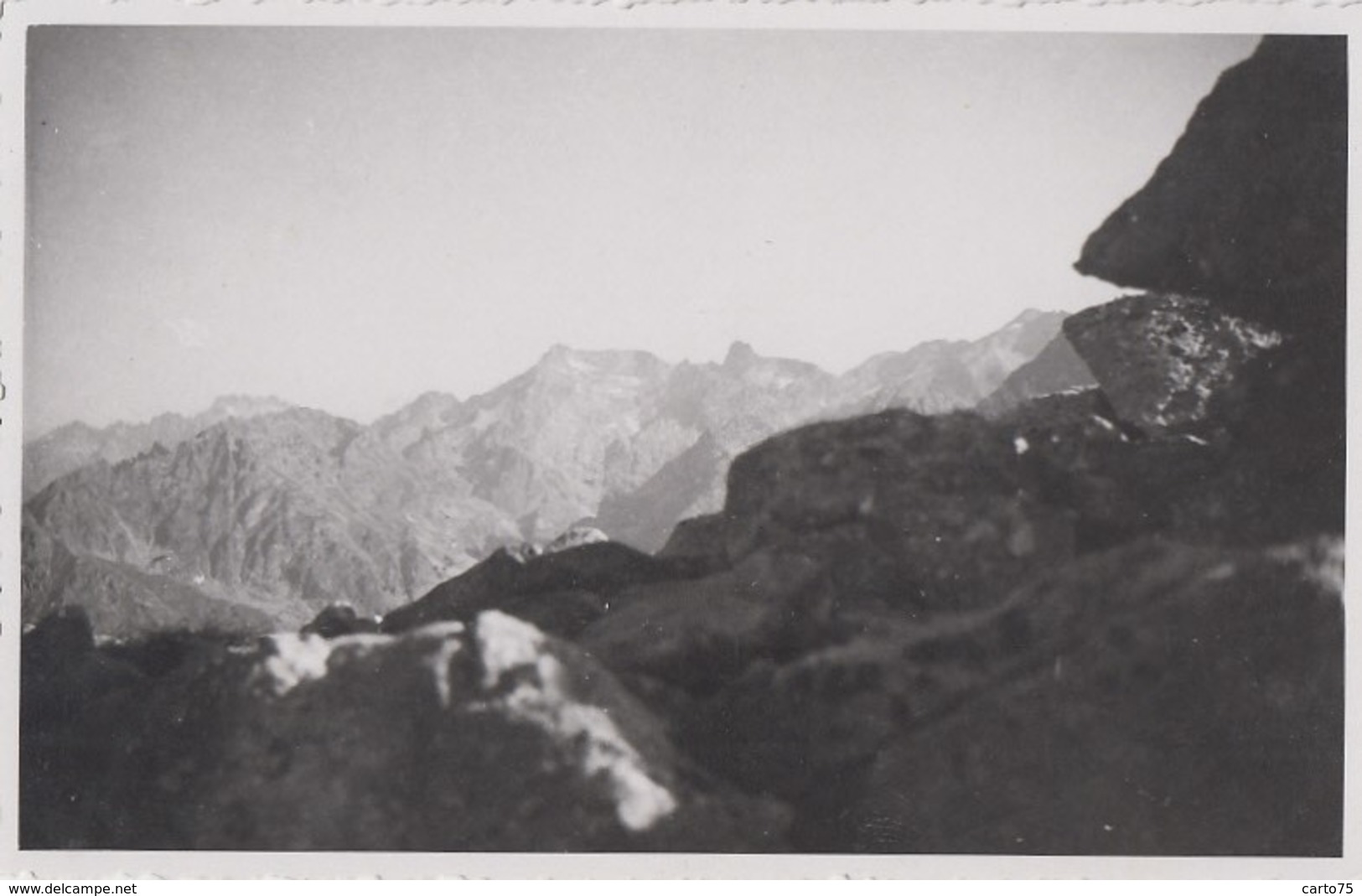 Photographie - Carte-photo - Montagne Suisse - Lieu à Situer - Fotografie